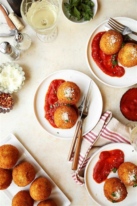 Our pick of vegetarian starter recipes includes easy vegetarian soups like carrot and coriander, to impressive starters like stuffed. Arancini | Recipe | Arancini recipe, Dinner party starters ...