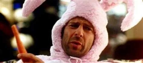 Because 12 monkeys is all about questioning your powers of perception and understanding. Easter-Bruce Willis as the Easter Bunny | Bruce willis ...