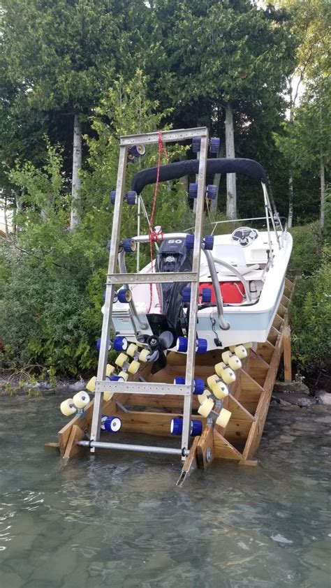 Pond king made purchasing or floating dock a great experience. Shore Ramp Docking System, Model 2000 | Aluminum Boat Ramp ...