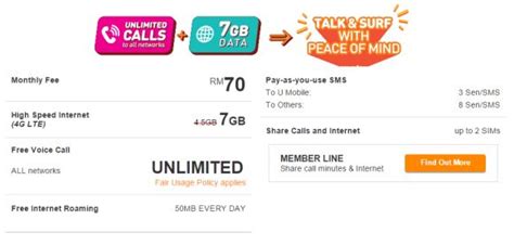 Best talk and text plan. U Mobile lets you call all you want with 7GB of data at ...