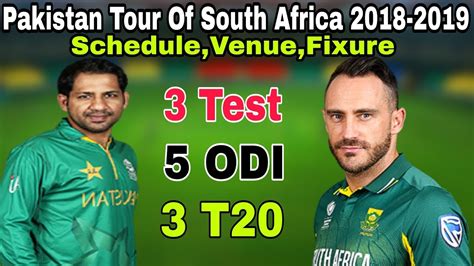 Men in green after completing their tour against new zealand will host the proteas in pakistan for a tour pakistan after hosting south africa will visit south africa for three odis and as many t20is. Pakistan Vs South Africa Schedule : Pakistan Vs South ...