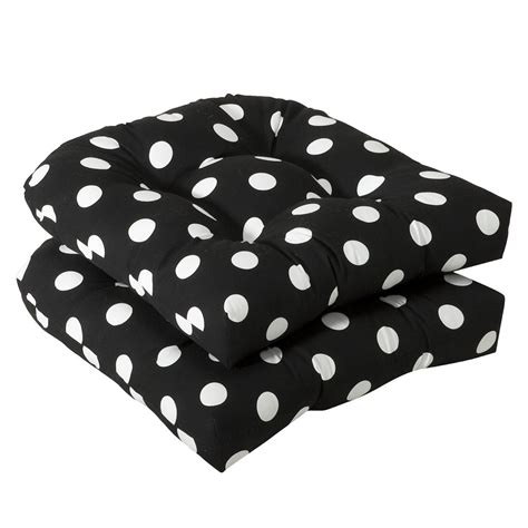 Shop for rocking chairs cushion set online at target. Buy Pillow Perfect Indoor/Outdoor Black/White Polka Dot ...