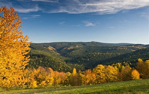 Denní teploty 8 až 12°c. Podzimní Šumava - neděle přinesla slunečné počasí | In-počasí