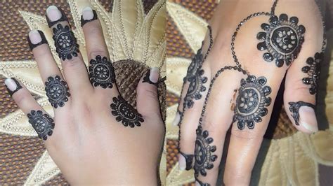 Very easy mehndi designs for back hands_full hands mehendi designs_gol tikki mehndi_henna designs. super easy gol tikki mehndi design//June 2018/for beginners | Mehndi designs, Mehndi, Henna hand ...