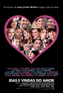 Idas e vindas do amor é um filme de comédia romântica, com direção de garry marshall. Tudo o que queremos é a alegria confusa do amor.