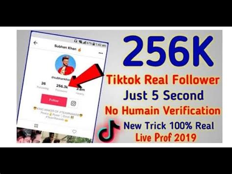 Follow the latest tiktok trends. Free Tiktok Fans no verification - Tik Tok Followers ...
