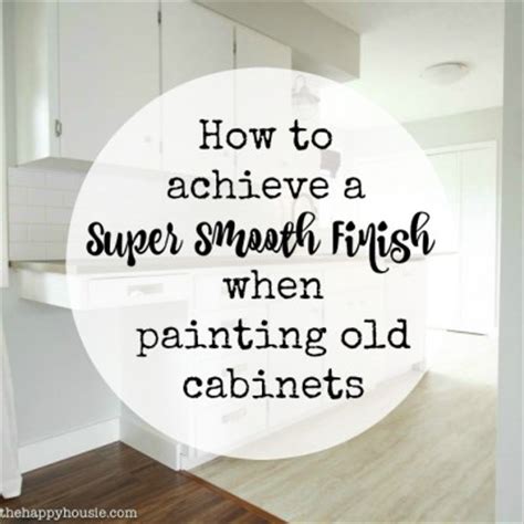 Use this paint on furniture too for a smooth finish. Kitchen Archives - The Happy Housie