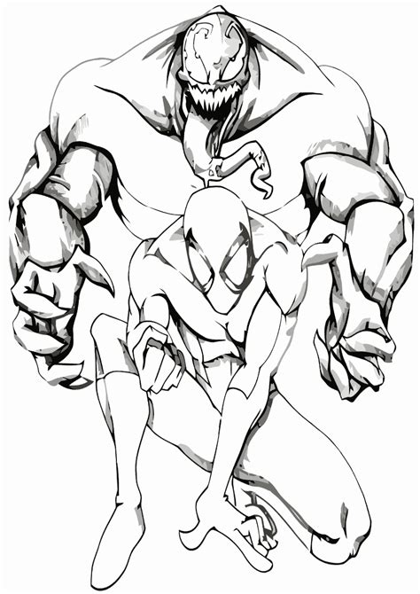 Free printable venom coloring pages. Venom coloring pages to download and print for free