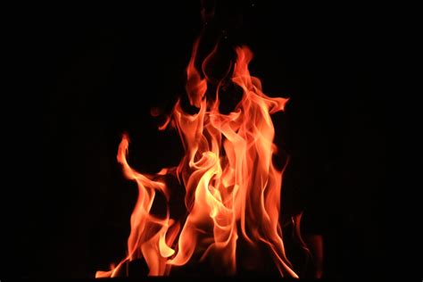 Maybe you would like to learn more about one of these? Fire digital wallpaper, Fire, Flame, Dark background HD ...