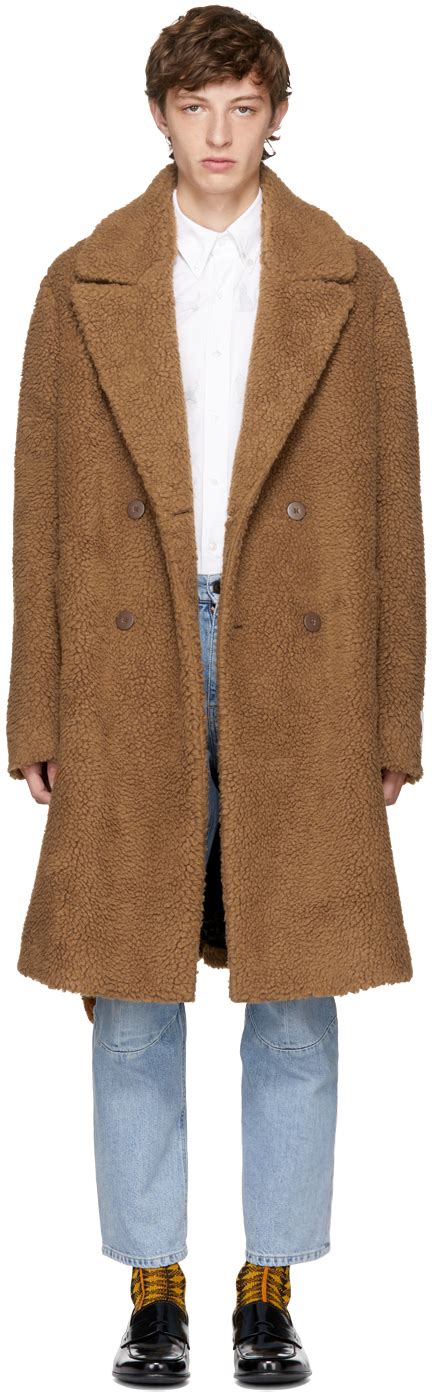 Shop 33 top camel fur collar coat and earn cash back all in one place. Stella McCartney - Tan Teddy Coat | Teddy coat, Mens fur ...