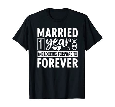 31 items in this article 16 items on sale! 1st Wedding Anniversary Married 1 Year Funny Gift For ...