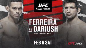 Carlos diego ferreira has won 6 straight. Diego Ferreira vs Beneil Dariush Fight Prediction