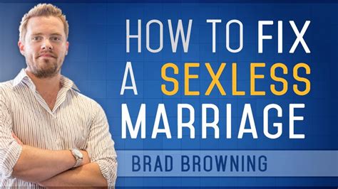 But intense schedules and stress have a funny way of torching your libido. How to Fix A Sexless Marriage (9 Surefire Tips) - YouTube