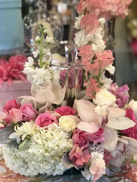 Send flowers for any occasion. Crystal Cross Bouquet in Santa Maria, CA | Flower Carriage ...