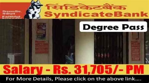 Syndicate bank has given an employment notification for the recruitment of specialist officer vacancies. Syndicate Bank Recruitment - April Jobs - All Over India ...