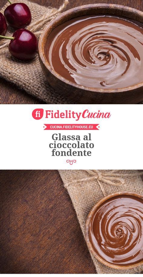 Maybe you would like to learn more about one of these? Glassa al cioccolato fondente | Ricetta | Glassa al ...