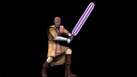 In this ritual, mace windu traded his purple lightsaber for a blue one, which explains why he carried that color weapon before attack of the clones. Star Wars: The Clone Wars - Lightsaber Duels - Mace Windu ...