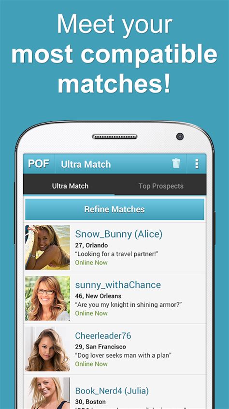 Singles have more conversations on plenty of fish (pof) than any other dating app. POF Free Dating App - Android Apps on Google Play