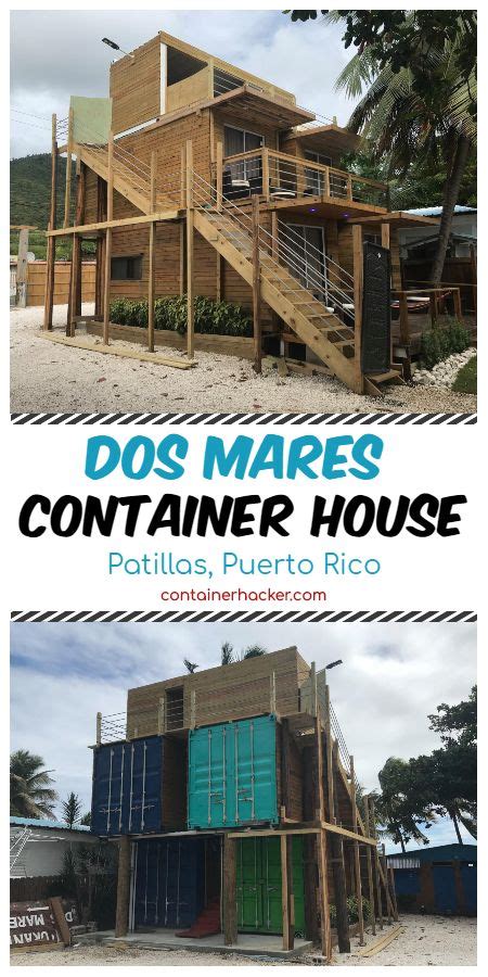 Construction of custom homes in puerto rico and the caribbean. Dos Mares Container Guest House - Patillas, Puerto Rico in ...