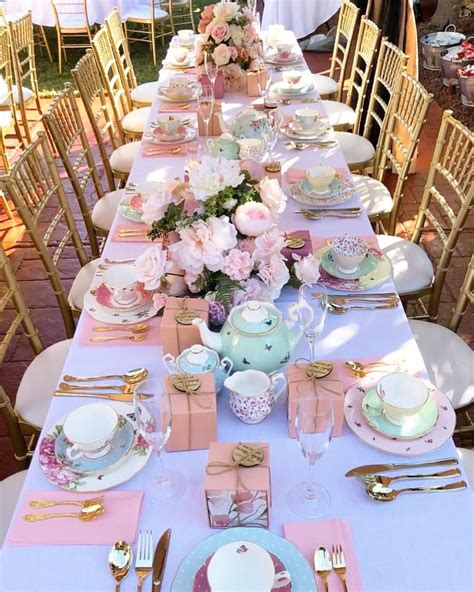 Make sauces, drinks, and dips 48 hours in advance.many of these foods — especially dips, spreads, and sauces — need a bit of time to mingle for the best flavor. Annabelle's Bridal Shower 💗 High Tea Crockery & Gold ...