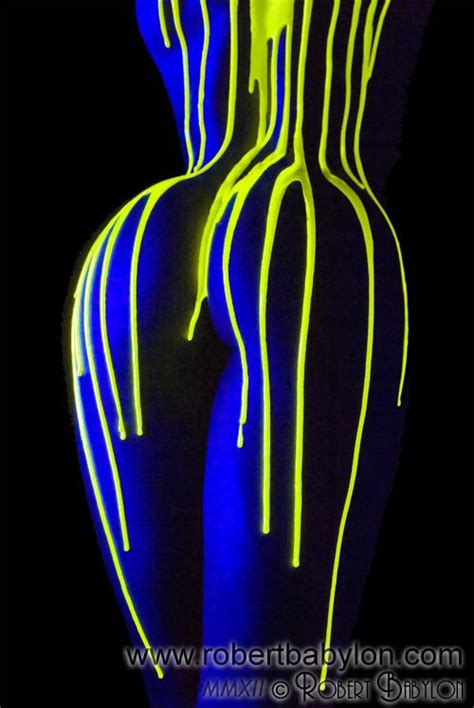 Black light dinner party — light around 03:30. UV (Neon / Black Light) Photographs - Fluorescent Fishnet ...