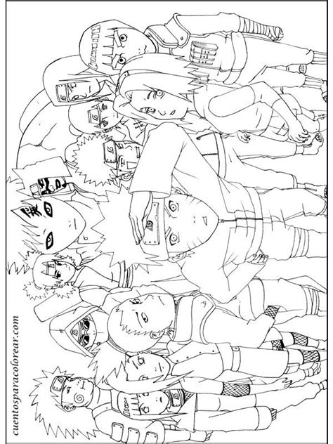 Dans l'univers de la série, naruto est un jeune ninja du village de konoha. Dibujos para colorear Naruto
