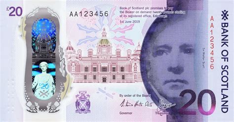 Bank o scotland, scottish gaelic: New Bank of Scotland £20 note enters circulation - STV News