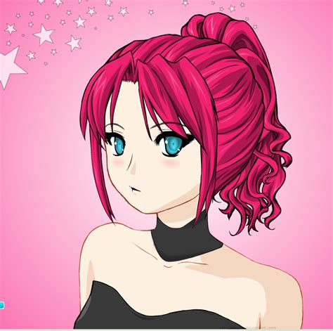 Would you like to know, like which anime character. Kamin character creator by drasor on DeviantArt