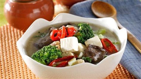 Resep makaroni brokoli saus putih untuk sarapan sehat. Cara Membuat Sup Brokoli Tahu Sutra, Hidangan Lezat di ...