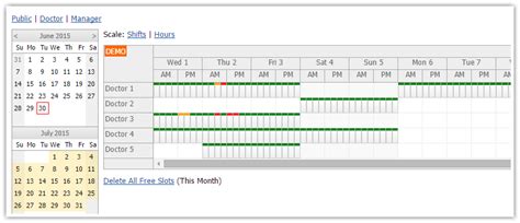 Appointment scheduling software or meeting scheduling tools allows businesses and professionals to manage appointments and bookings. ASP.NET Doctor Appointment Scheduling (C#, VB.NET, SQL ...