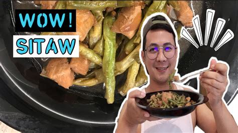 Trip niyo rin ba ang escabeche? Adobong Sitaw | cooking Vlog | Panlasang Pinoy | - YouTube