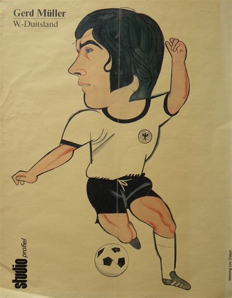 Der ball rollte langsam durch meine beine, unser torwart stand auf dem falschen bein und. Gerd Müller - VOETBALHELDEN OP PAPIER