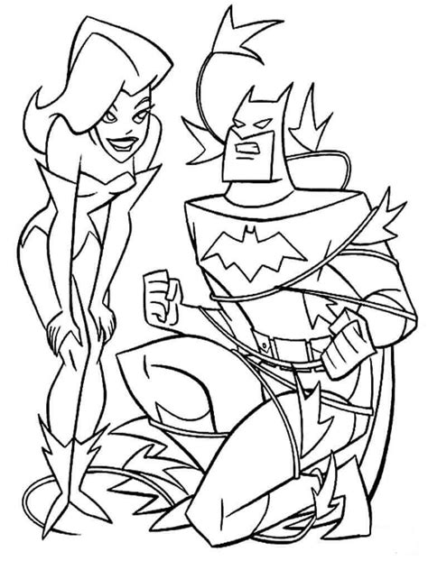 Poison ivy is an enemy and lover of batman. 30 Free Batman Coloring Pages Printable