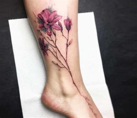 The magnolia flowering tree gifts us a flower that is exquisite yet strong, with a rich variety of colors, and a powerful fragrance. Magnolia Flower Tattoo Meaning - TattoosWin