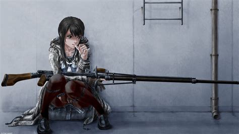 The great collection of anime gun wallpaper for desktop, laptop and mobiles. 47+ Anime Gun Wallpaper on WallpaperSafari