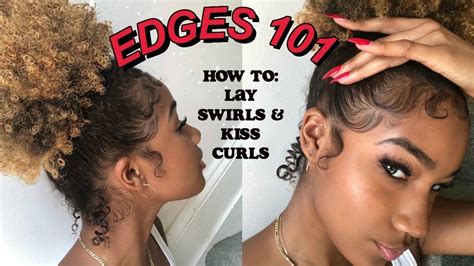 Keep your hair out of your face all day with this adorable look courtesy of seventeen graphic this hairstyle is inspired by belle from beauty and the beast. EDGES 101: HOW I SWIRL & STYLE MY BABY HAIR! (UPDATED ...