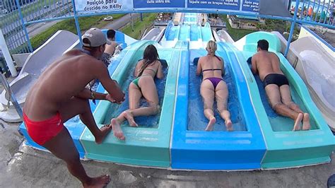 Want to discover art related to cameltoe? Big R4LLY Water Slide at Wet'n Wild - YouTube
