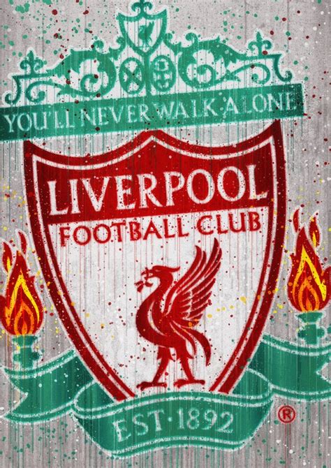 Liverpool football club graffiti arte de la pared que celebra la quinta victoria en la copa de europa en estambul 2005. Liverpool FC Wallpapers: Liver Bird (Collection 1 ...