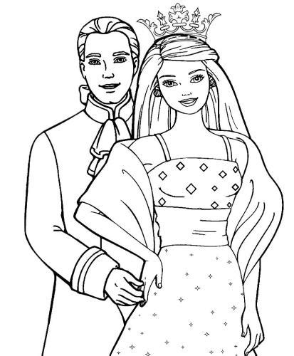 Homedisegni da colorare barbie sposadisegni da colorare barbie sposa. Barbie e Ken - A Tutto Donna