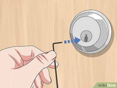 Pick a deadbolt door lock with bobby pins quickly. How to Open a Locked Door with a Bobby Pin | Picking locks bobby pins, Bobby pins, Bobby