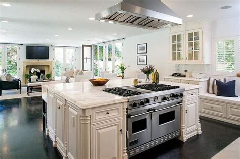 Check spelling or type a new query. Kitchen Island with Viking Range - Transitional - Kitchen ...