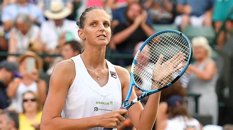 Pliskova's husband has been her biggest fan at wimbledon this yearcredit: Pliskova: 'Zege op Bertens was makkelijkste van dit jaar ...