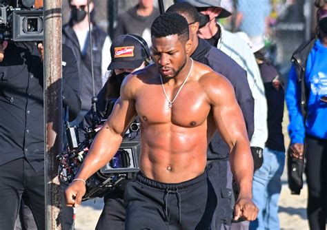 Jonathan Majors Shatters Twitter With Massive Physique In 'Creed III' Pics