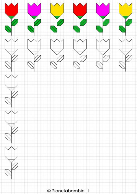 Per chi, come me, avesse necessità di avere a disposizione fogli già quadrettati da stampare per realizzare dei percorsi grafici, cornicette su fogli quadrettati, suggerisco il servizio offerto da incompetech.com. Cornicette di Primavera a Quadretti da Disegnare e ...
