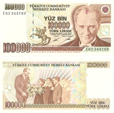 We did not find results for: Türkei Banknote 100000 Lira P. 205, xf-, Geldschein
