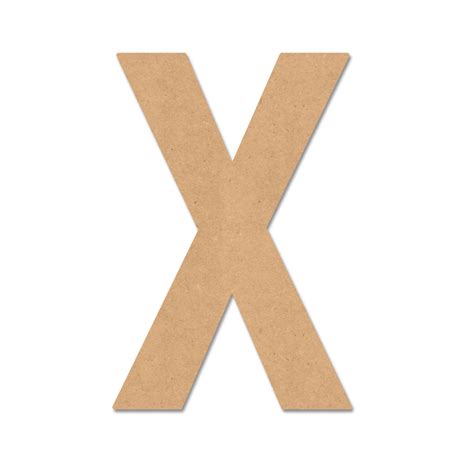 Wooden Letter X 280mm | Merrypak