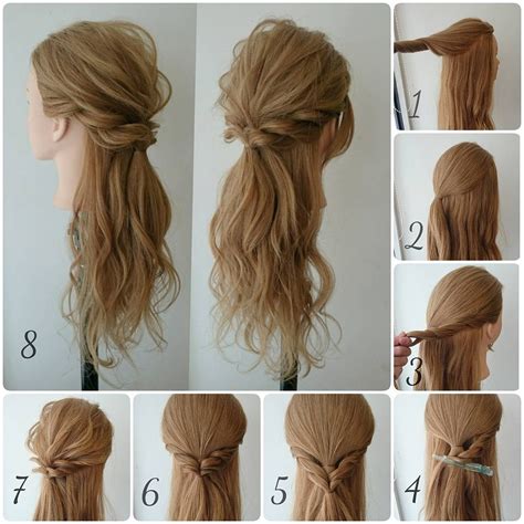 C'est un peu la longueur de cheveux standard. Magnifiques Coiffures Pour Cheveux Mi-longs Faciles à ...
