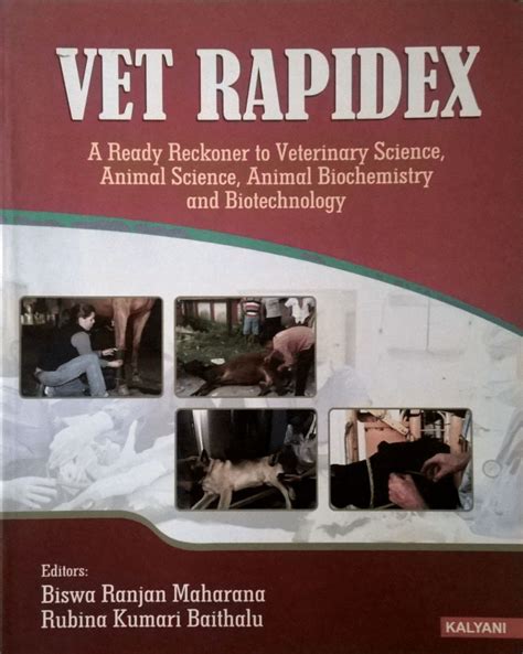 You can write a book review and share your experiences. (PDF) VET RAPIDEX: A READY RECKONER TO VETERINARY SCIENCE ...