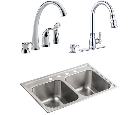 City home granite depot specializes in granite and quartz countertops kitchen cabinets stainless steel sink rangehoods cooktops faucets for the kitchen and bathroom in toronto oakville. Kitchen Faucets - The Home Depot