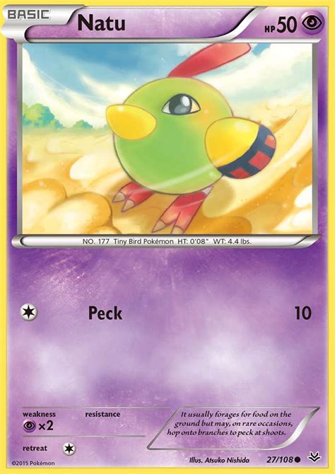 The pokémon company international is not responsible for the content of any linked website that is not operated by the pokémon company international. Natu Roaring Skies Card Price How much it's worth? | PKMN ...